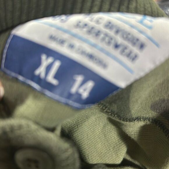 Vintage Wash Thick Camo Henley Size 14 - Picture 5 of 8